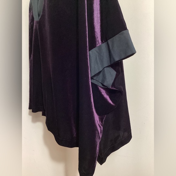 Alembika Velvet Poncho Tunic Top S/M Oversized - Picture 11 of 13